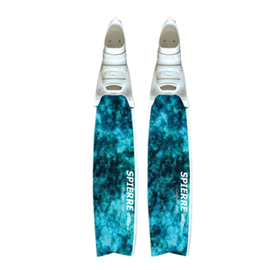 Carbon Art Blue Ocean Reef Fin Blades  - Apnea Range (Set/Pair)