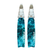 Carbon Art Blue Ocean Reef Fin Blades  - Apnea Range (Set/Pair)