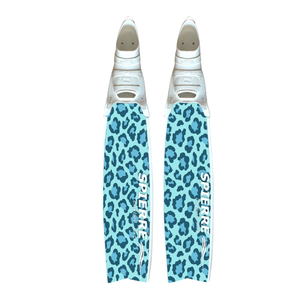 Carbon Art Blue Wild Fin Blades - Apnea Range (Set/Pair)