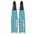 Fiber Art Blue Wild Fin Blades (Apnea Range)