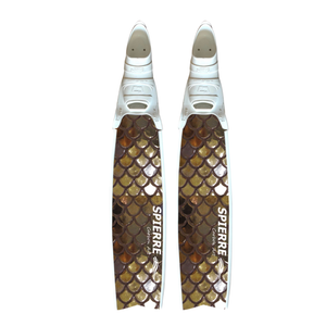 Carbon Art Bronze Scale Fin Blades - Apnea Range (Set/Pair)