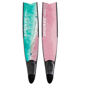 Carbon Art Candy Ocean Fin Blades  - Apnea Range (Set/Pair)