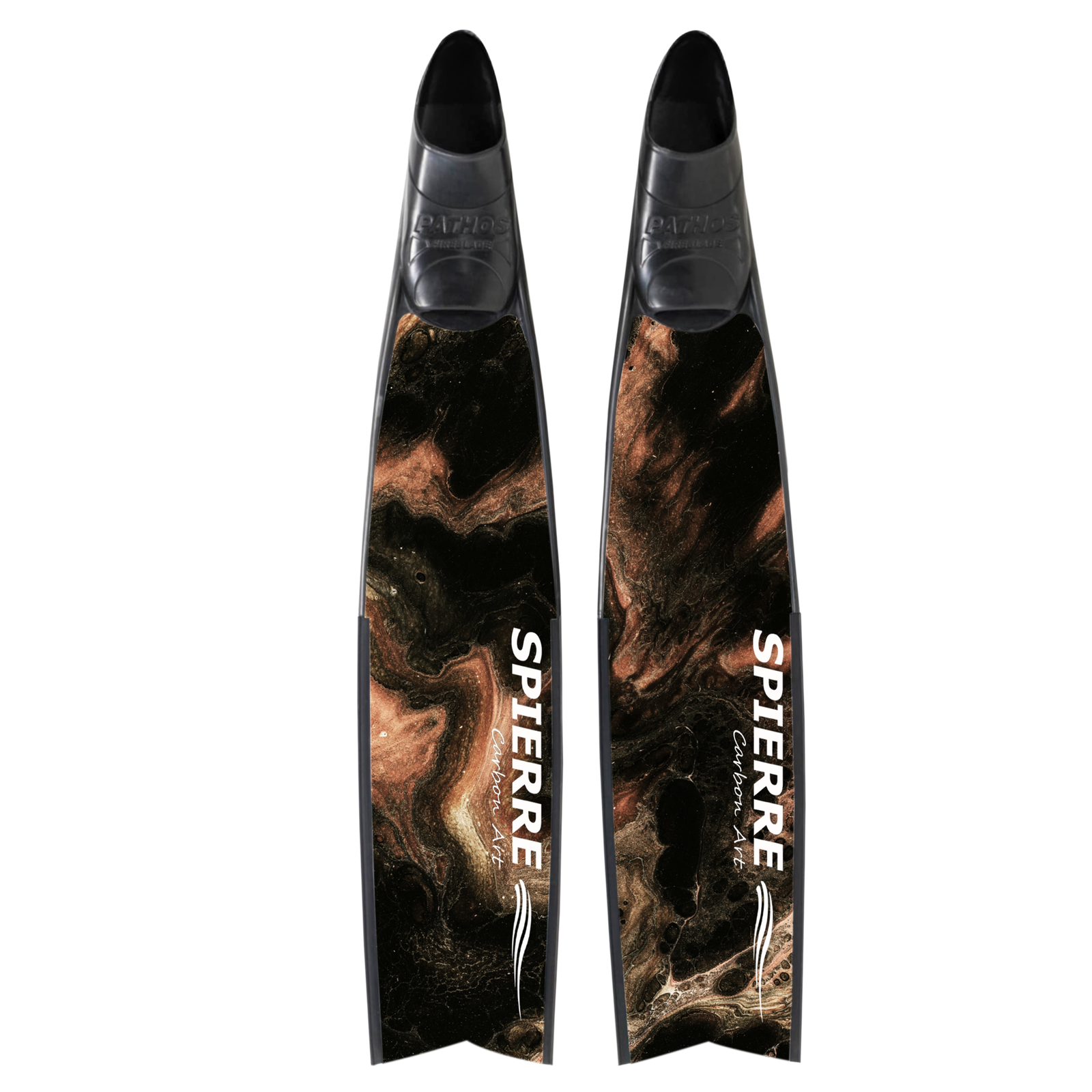 Carbon Art Dark Fin Blades - Apnea Range(세트/쌍)