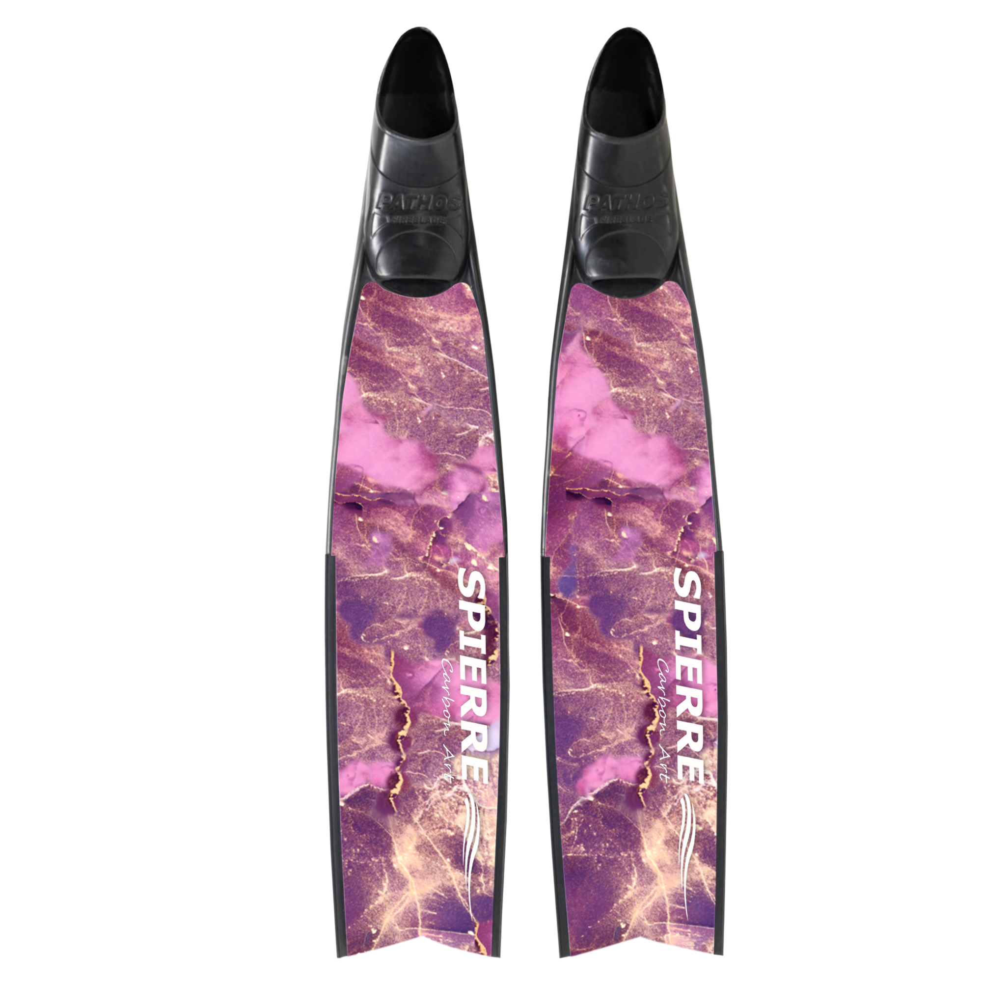 Carbon Art Ink Water Fin Blades - Apnea Range (Set/Pair)
