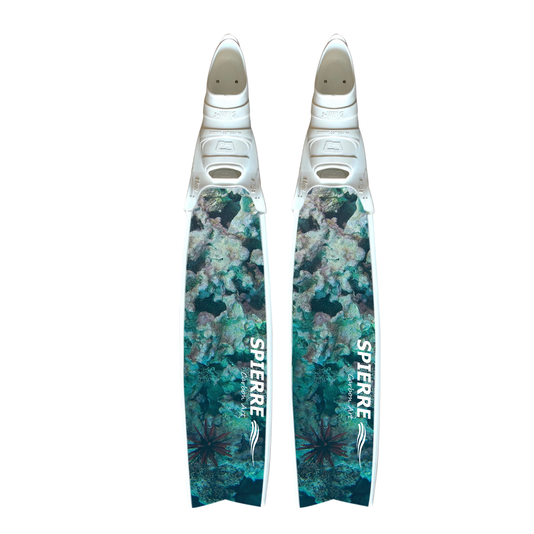 Carbon Art Maui Reef Fin Blades  - Apnea Range (Set/Pair)