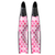 Carbon Art Pink Scale Fin Blades - Apnea Range (Set/Pair)