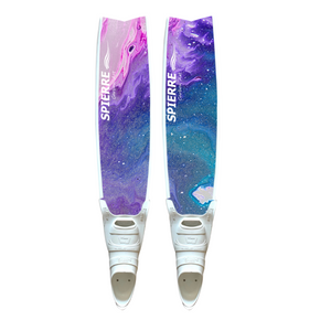 Carbon Art Purple Moon Fin Blades  - Apnea Range (Set/Pair)