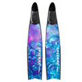 Spierre Fins Fluid Aqua Design Carbon Freediving Fin Blades compatible with Pathos Leaderfins Mares X Wing C4 400 foot pockets