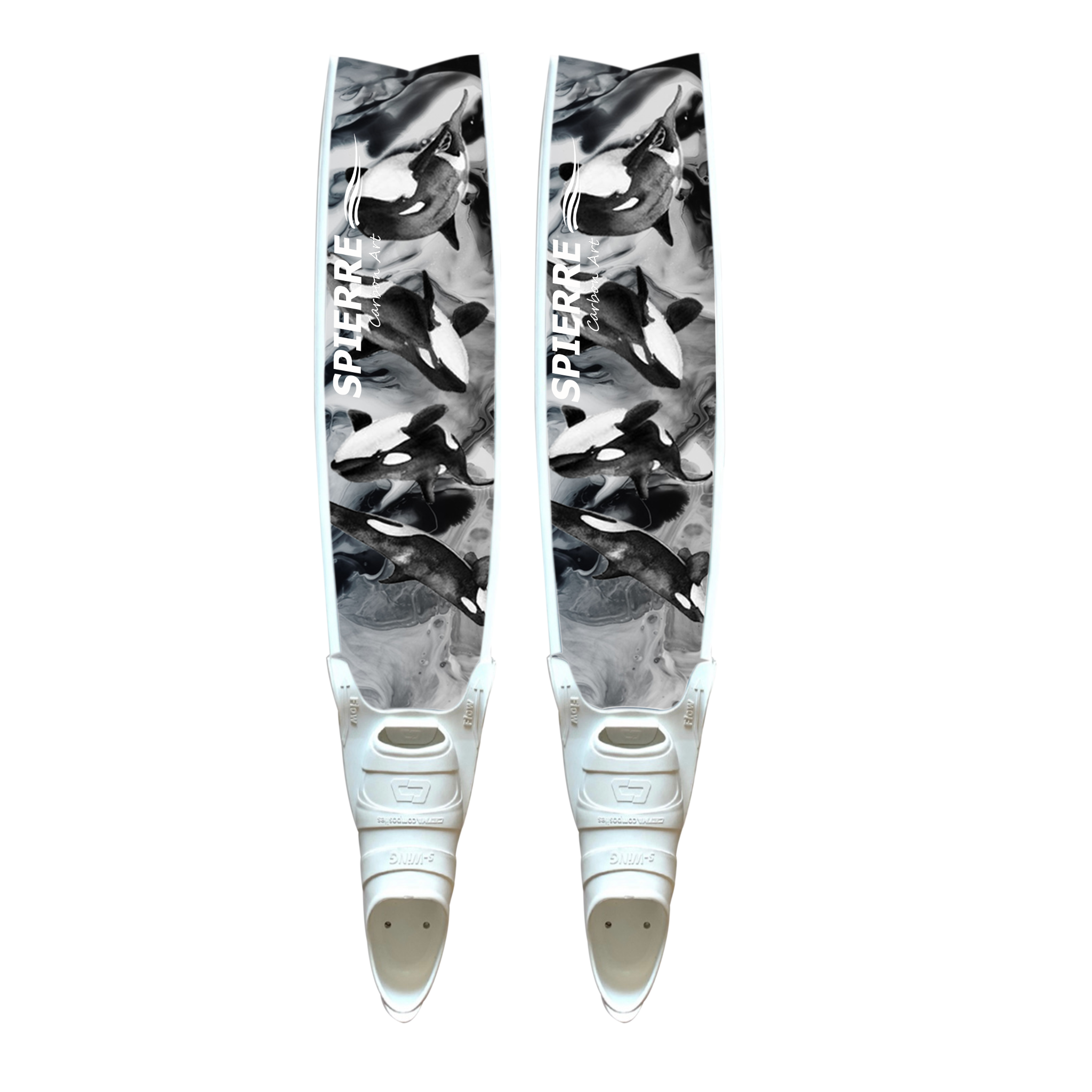 Carbon Art Orca Fin Blades  - Apnea Range (Set/Pair)
