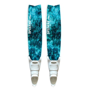 Carbon Art Blue Ocean Reef Fin Blades  - Apnea Range (Set/Pair)