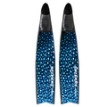 Spierre Fins Whale Shark Design Carbon Freediving Fin Blades compatible with Pathos Leaderfins Mares X Wing C4 400 foot pockets