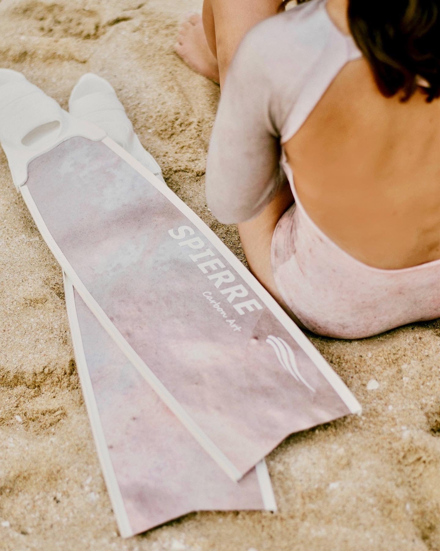 Carbon Art Mother of Pearl Fin Blades  - Apnea Range (Set/Pair)